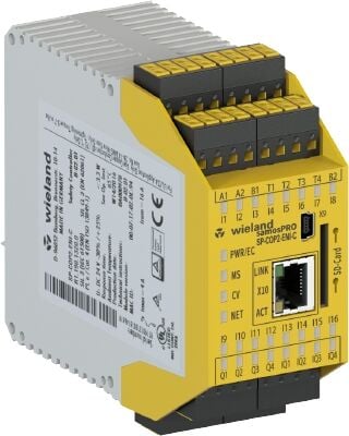 WİELAND ELEKTRİK R1.190.1310.0 SP-COP2-ENI-A16 Giriş-4 Çıkış + 4 G/Ç / Mini USB /Ethernet / Profinet-Modbus-Ethernet IP / Vidalı Bağlantı