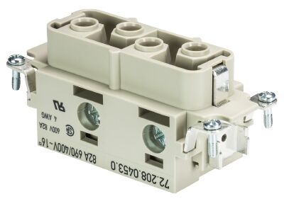 WİELAND ELEKTRİK 72.208.0453.0 4 Kontaklı 82A Priz