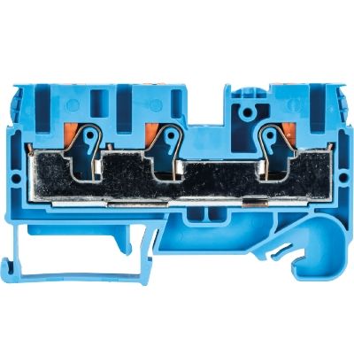 WİELAND ELEKTRİK 56.206.5055.6 6/10 mm Tek Giriş-Çift Çıkış Mavi Push-in - Pratik Yay Baskılı Klemens