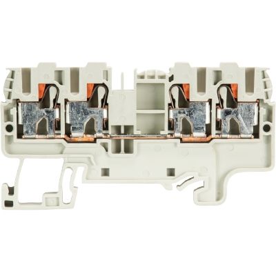 WİELAND ELEKTRİK 56.203.5155.0 2,5/4 mm Çift Giriş-Çift Çıkış Push-in - Pratik Yay Baskılı Klemens