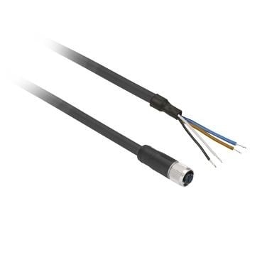 Telemecanique Sensors XZCP1164L10 Kablolu Konnektör
