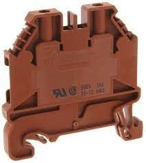 WİELAND ELEKTRİK 58.510.0055.4 10 mm Kahverengi Vidalı Klemens
