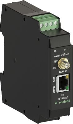 WİELAND ELEKTRİK 83.040.0051.0 WLAN Access Point 1XLAN - Harici WIFI Anten 24V DC