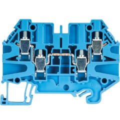WİELAND ELEKTRİK 58.504.5155.6 WT 4 D2/2 Çift Giriş, Çift Çıkış Mavi