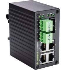 WİELAND ELEKTRİK 83.040.0003.0 IP switch 4 x RJ45 10/100 Mbit/s Fast Ethernet_1 Port Single-Mode Fiber Optik Bağlantı(SC socket)_2 Power Redundant