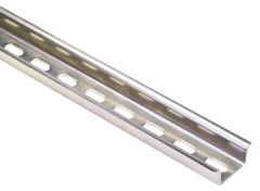 98.370.1000.0 35 X 15 mm İthal Galvaniz Kaplamalı - Delikli Klemens Rayı