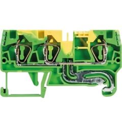 WİELAND ELEKTRİK 56.704.9355.0 4 mm Tek Giriş - Çift Çıkış Yay Baskılı Topraklama Klemensi