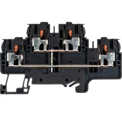 WİELAND ELEKTRİK 56.203.6955.1 WTP 2,5/4 Siyah Her İki Kat Köprülü