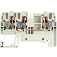 WİELAND ELEKTRİK 56.203.5055.0 2,5/4 mm Tek Giriş-Çift Çıkış Push-in - Pratik Yay Baskılı Klemens