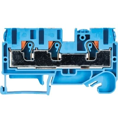 WİELAND ELEKTRİK 56.206.5055.6 6/10 mm Tek Giriş-Çift Çıkış Mavi Push-in - Pratik Yay Baskılı Klemens