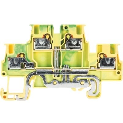 WİELAND ELEKTRİK 56.202.9255.0 1,5 mm Çift Katlı Push-in - Pratik Yay Baskılı Topraklama Klemensi