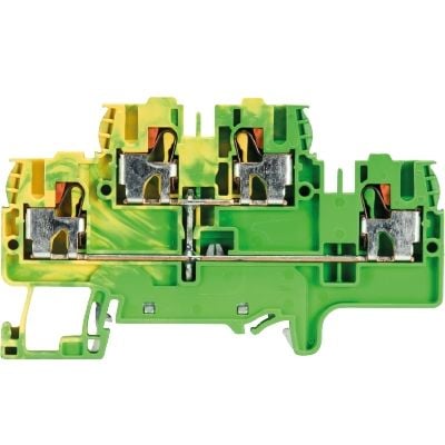 WİELAND ELEKTRİK 56.203.8955.0 2,5/4 mm Çift Katlı Push-in - Pratik Yay Baskılı Topraklama Klemensi