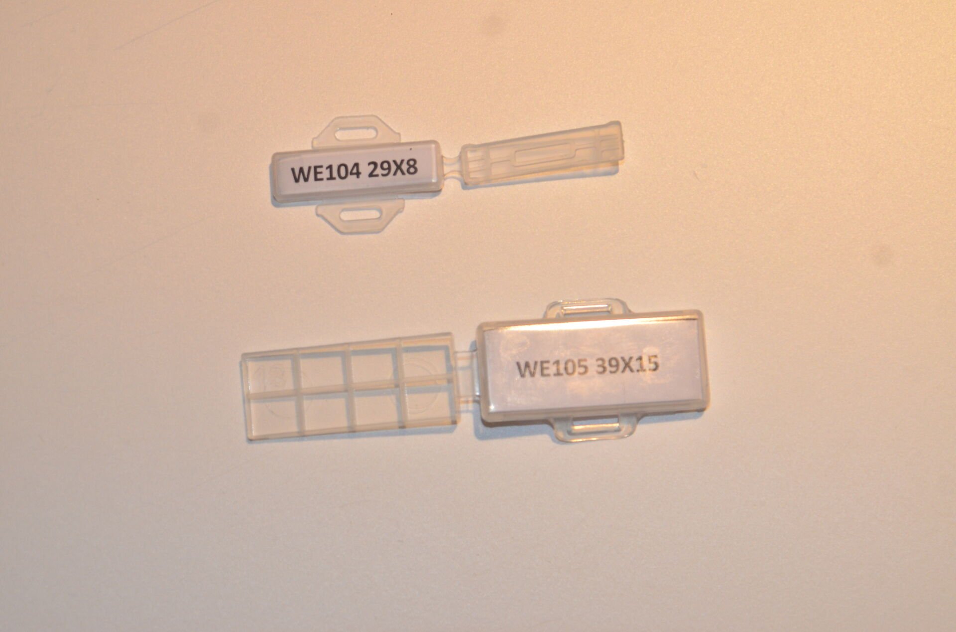 WİELAND ELEKTRİK WE.107 39x15  Etiket alanına sahip etiketli kablo bağı